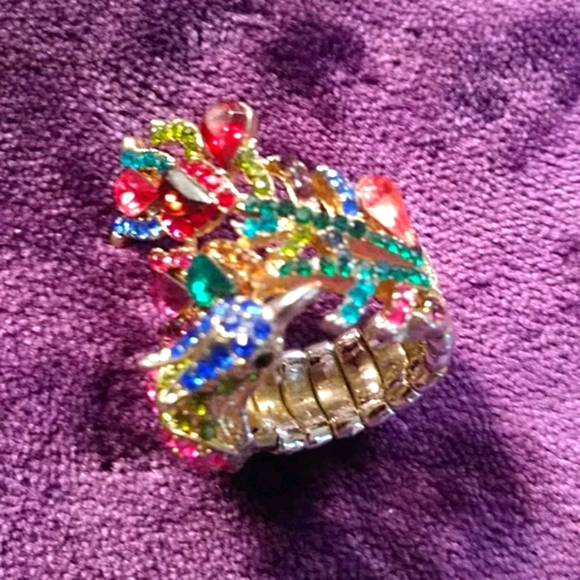 Fashion peacock ring - Picture 5 of 5